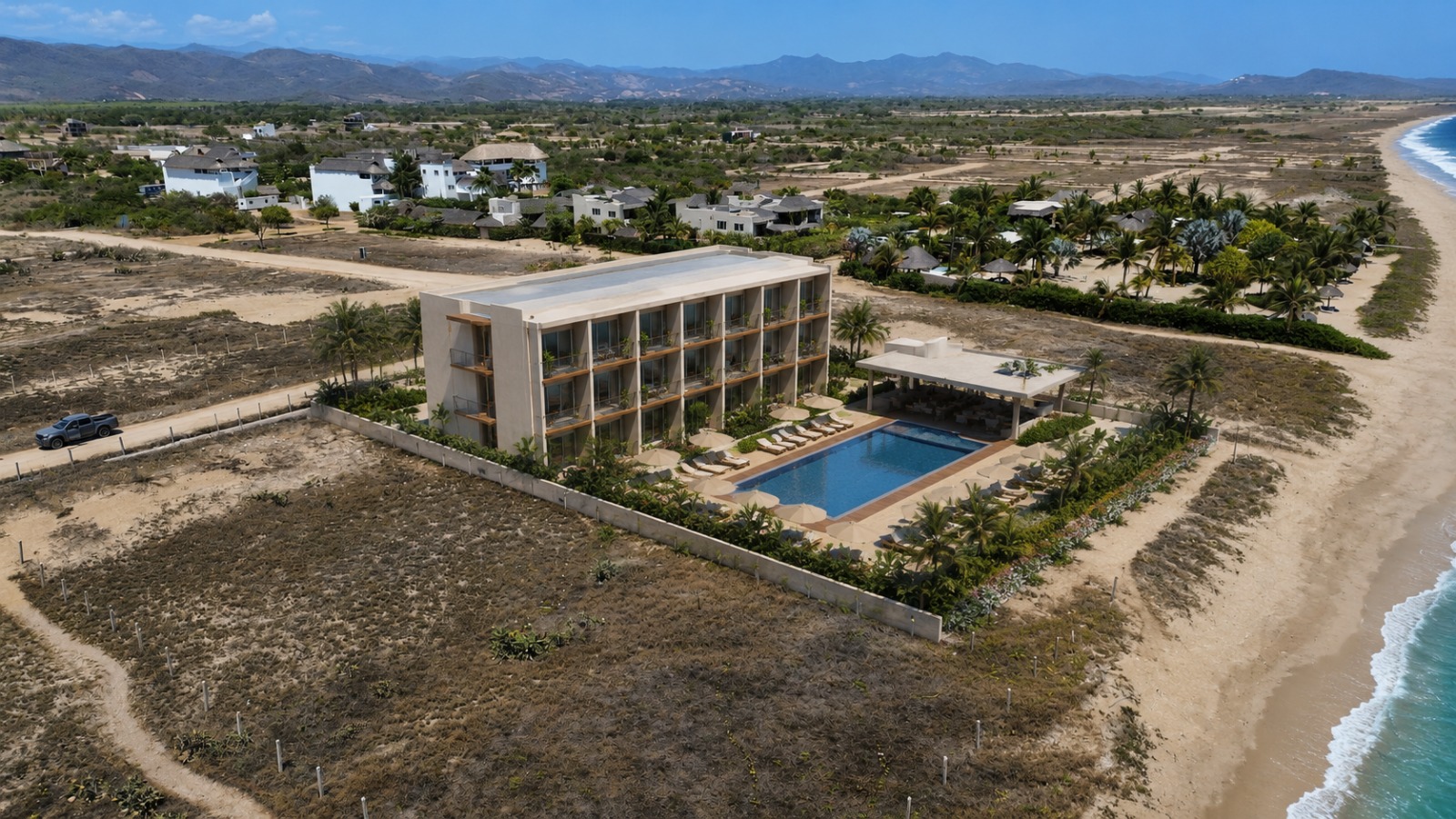 Real Palmarito beachfront en Playa Palmarito Puerto Escondido